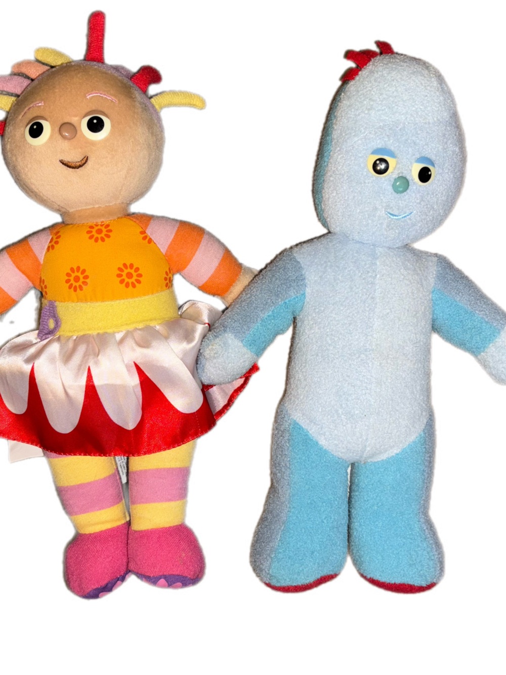 Vintage In The Night Garden Upsy Daisy Singing Soft Doll & Igglepiggle Plush